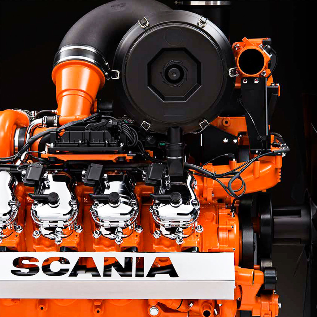 ژنراتور گازسوز Scania