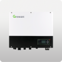 سانورتر خورشیدی 10 کیلووات هیبریدی سری SPH TL3 BH از برند Growatt
