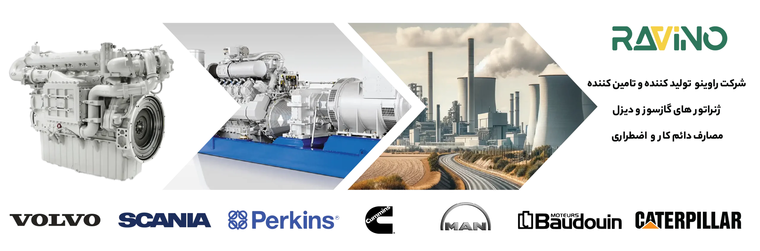 ژنراتور های گازسوز و ...