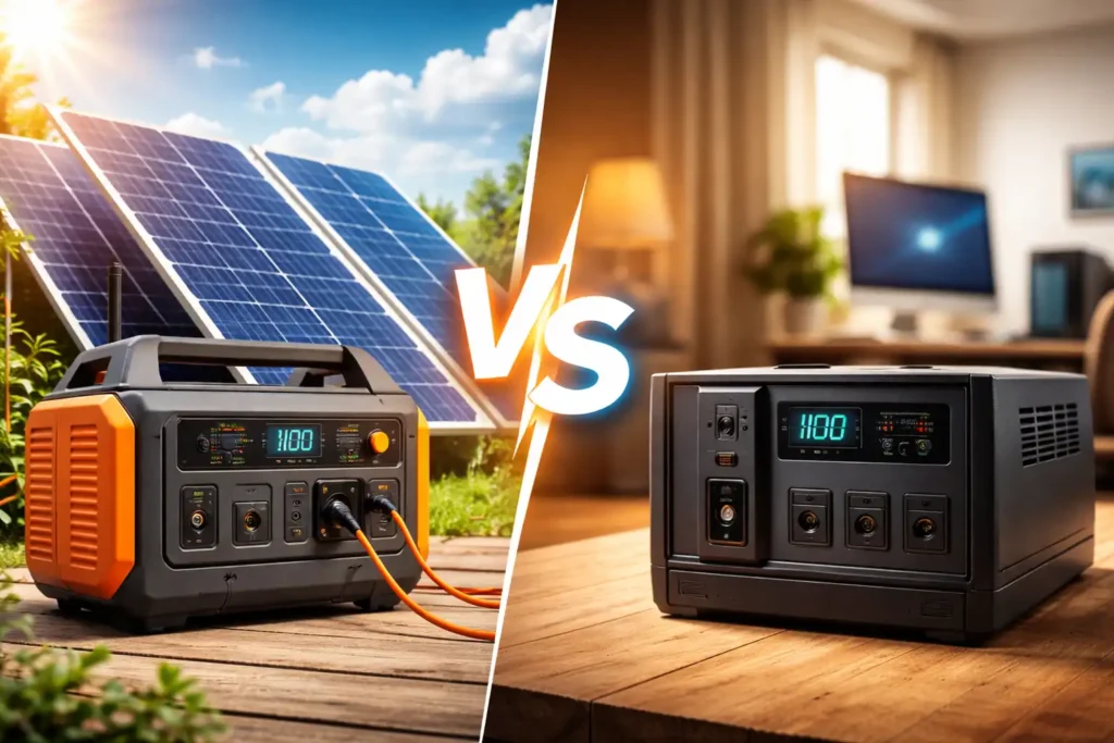 ژنراتور خورشیدی و UPS