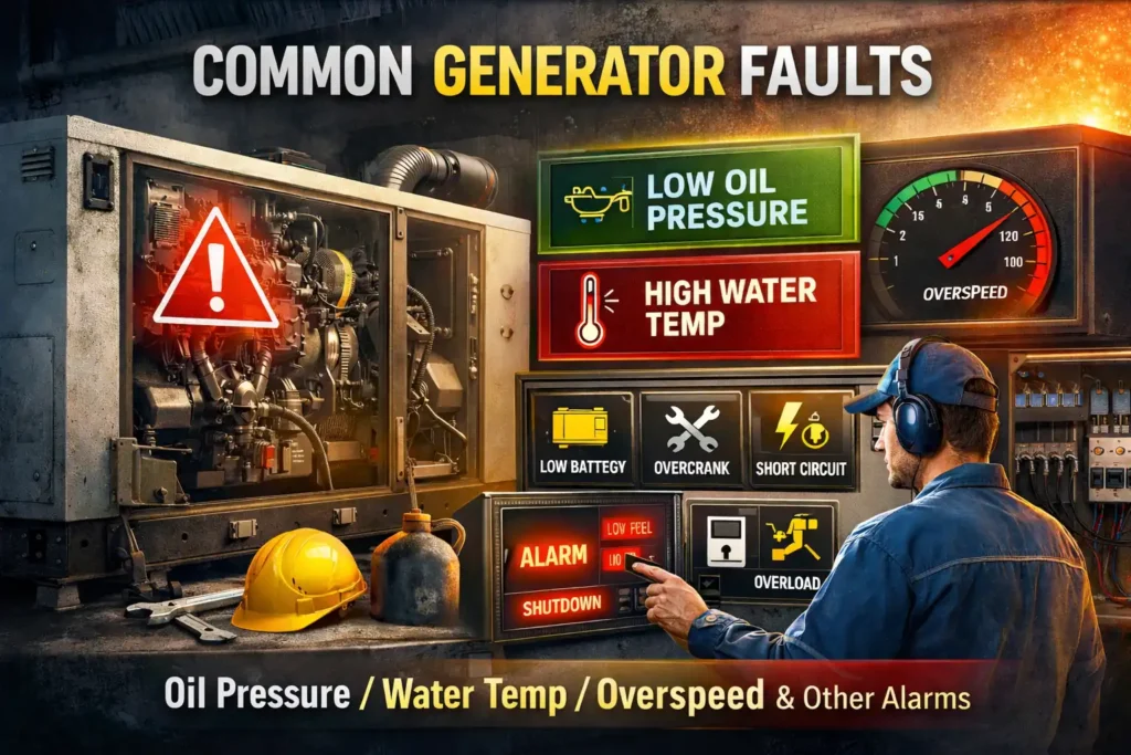 خطاهای رایج ژنراتور